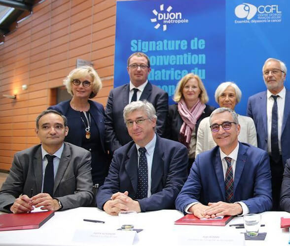 Collectif Technopole Sante signature conventions IMT Dijon 2019