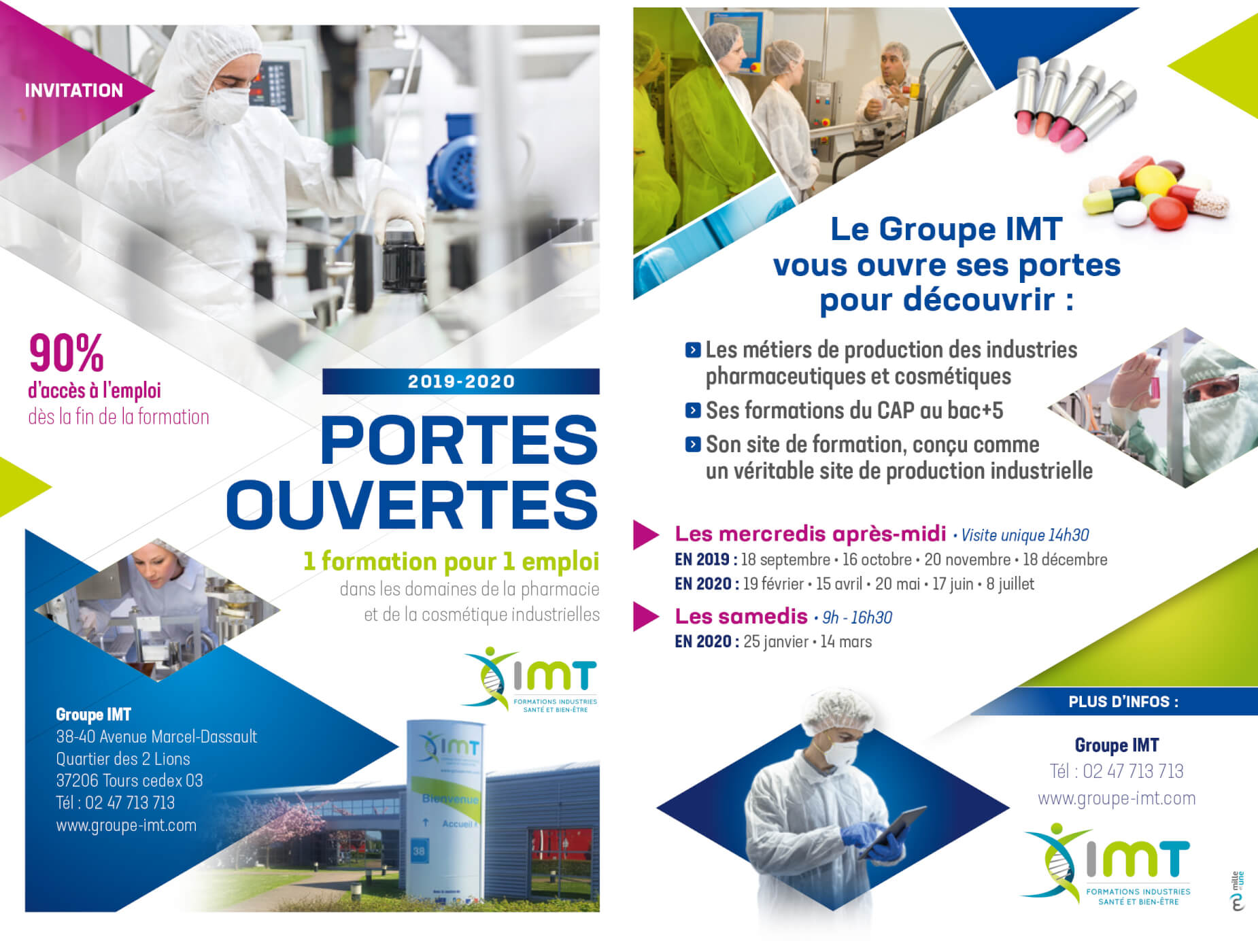 Groupe IMT Flyer Portes ouvertes 2020 1