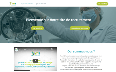 Groupe IMT : un nouveau site de recrutement