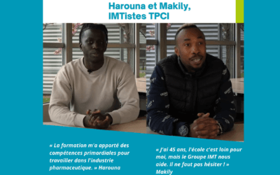 Groupe IMT : témoignages de Harouna et Makily, IMTistes en formation TPCI