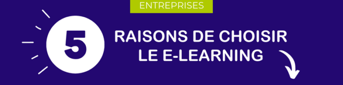 5 raisons de choisir le e learning entreprises