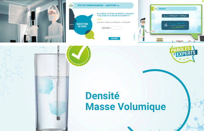 Densités et masses volumiques modules e-learning - Groupe IMT