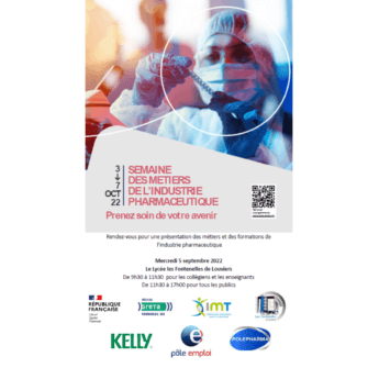 Semaine de l’industrie spé. pharma : présentation des métiers et formations (lycée Louviers – 27)