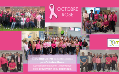 Les Campus du Groupe IMT soutiennent octobre Rose