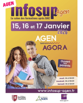 Forum InfoSup d’Agen