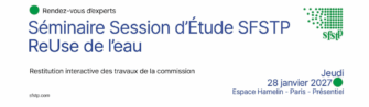 Séminaire session d’étude SFSTP ReUse de l’eau
